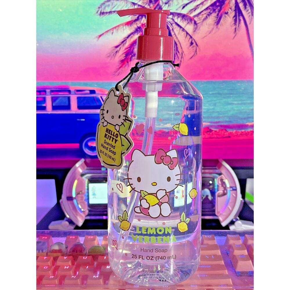 Hello Kitty Hand Soap Liquid Lemon Verbena Scented 25floz 2024 Sanrio